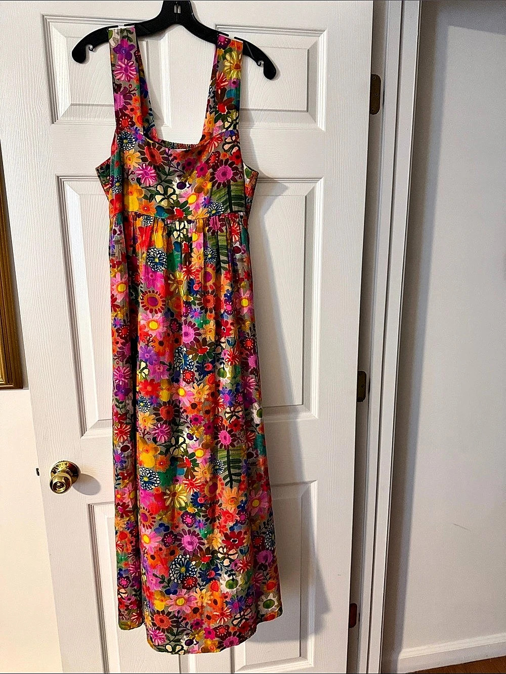 Natural Life Floral Maxi Dress Multicolor Size Medium Like New